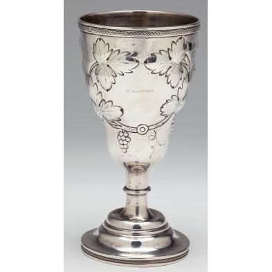 important-southern-coin-silver-chalice-by-leinbach