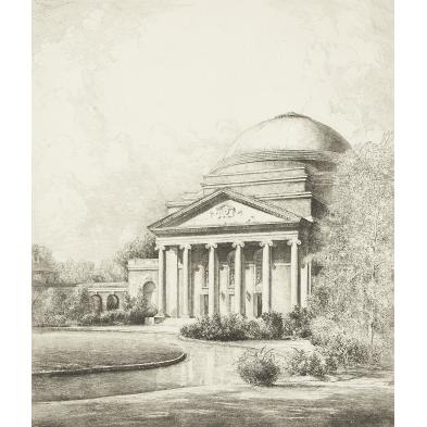 duke-university-etching-by-louis-orr-1879-1961