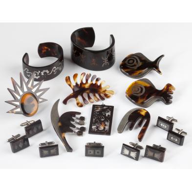 group-of-sterling-and-celluloid-jewelry