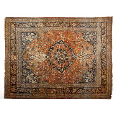 semi-antique-tabriz-carpet