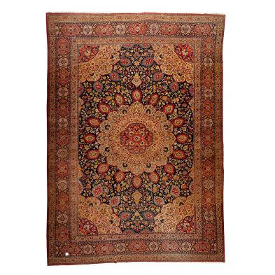 large-room-size-semi-antique-tabriz-carpet