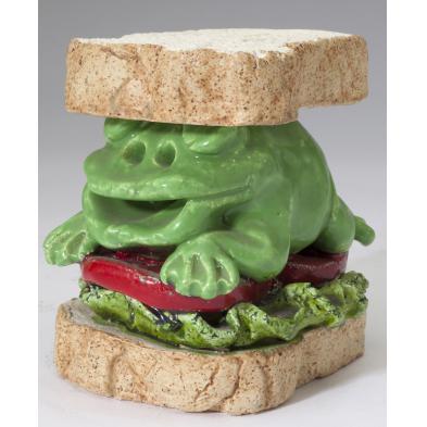 david-gilhooly-or-b-1943-frog-sandwich