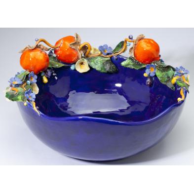 george-alexander-cobalt-persimmon-bowl