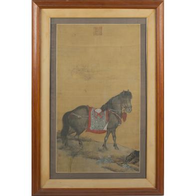 song-dynasty-style-painting-of-a-horse