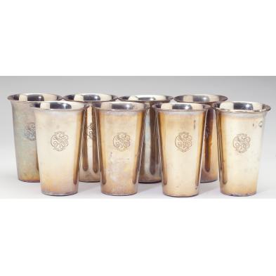 set-of-eight-sterling-silver-tumblers