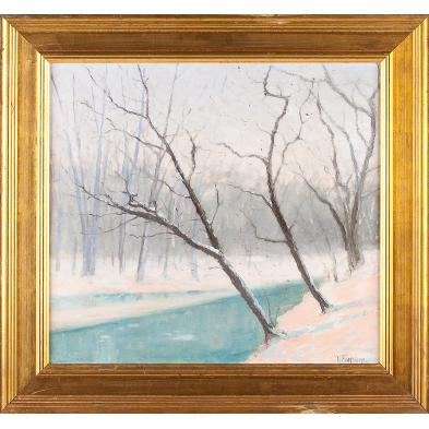 paul-fontaine-mersereau-b-1868-snowy-wood