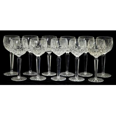 set-of-11-waterford-lismore-wine-hocks