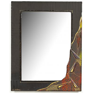 erwin-and-elisabeth-plank-austrian-glass-mirror