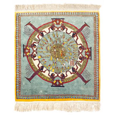 egyptian-pictorial-silk-prayer-rug