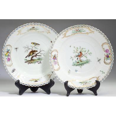 pair-of-royal-copenhagen-cabinet-plates