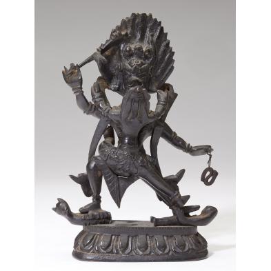 cast-bronze-figure-of-varaha-19th-century