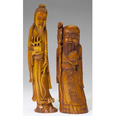 two-chinese-carved-ivory-figures