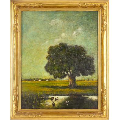 american-school-landscape-in-newcomb-macklin-frame