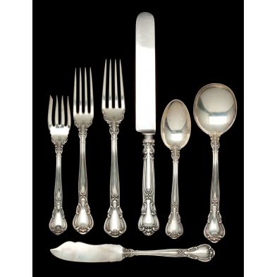 gorham-chantilly-sterling-silver-flatware-set