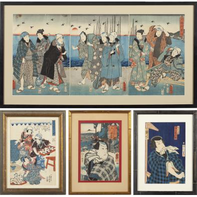 four-japanese-woodblock-prints
