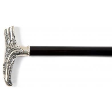 faberg-silver-cane-handle