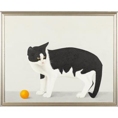 allan-gould-ny-ca-1908-1998-black-white-cat