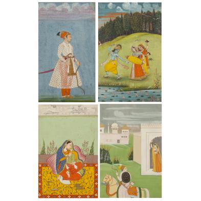 four-mughal-paintings