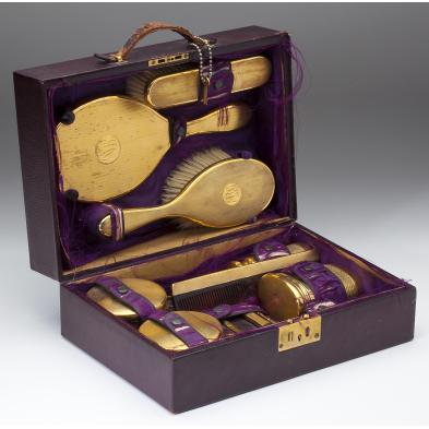 mappin-webb-silver-gilt-dressing-set