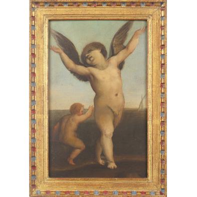 old-master-painting-of-two-putti