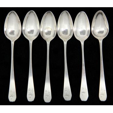 set-of-six-coin-silver-teaspoons-18th-century