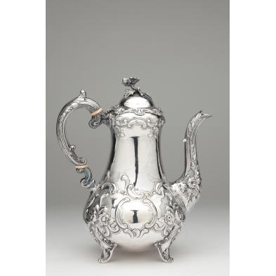 victorian-silver-coffee-pot