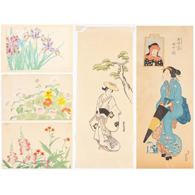 five-japanese-woodblock-prints