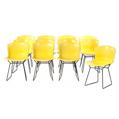 set-of-12-harry-bertoia-chairs-knoll