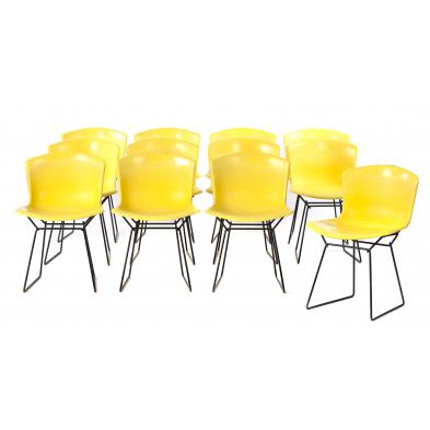 set-of-12-harry-bertoia-chairs-knoll