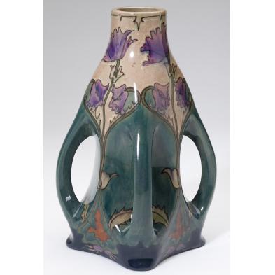 gouda-art-nouveau-four-handled-vase