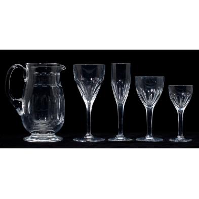st-louis-crystal-bristol-stemware-and-pitcher