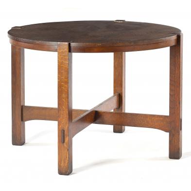 stickley-brothers-lamp-table-no-130