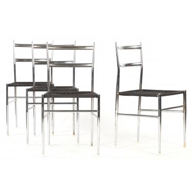 four-att-gio-ponti-dining-chairs