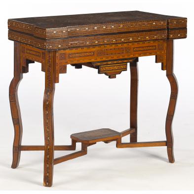 anglo-indian-inlaid-games-table