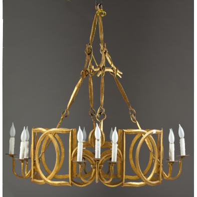 custom-gilt-iron-gothic-style-chandelier