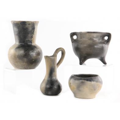 four-north-carolina-catawba-pottery-vessels