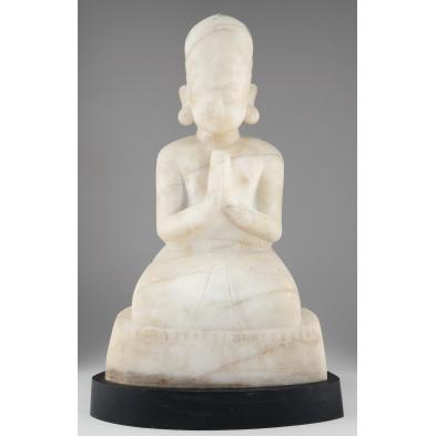 burmese-pagan-period-style-marble-statue