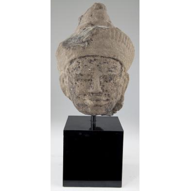 cambodian-sandstone-khmer-style-head