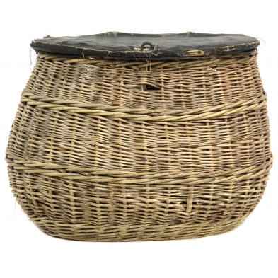 large-vintage-creel-fishing-basket