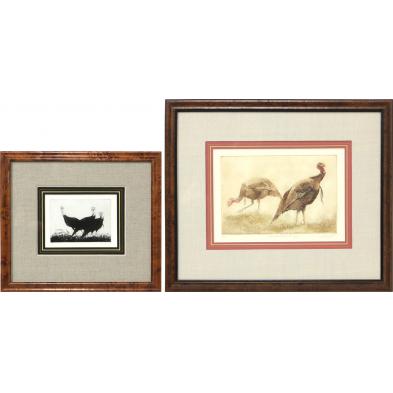 two-wild-turkey-numbered-etchings