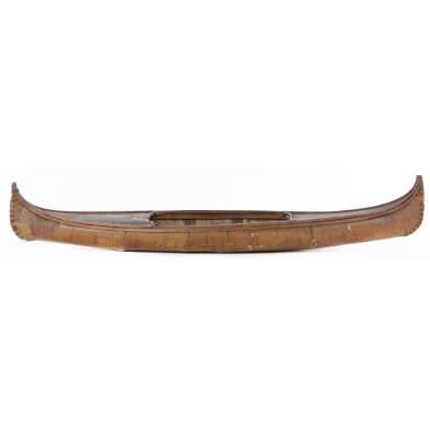 pacific-northwest-birch-bark-model-canoe