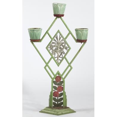 art-deco-cast-iron-plant-stand