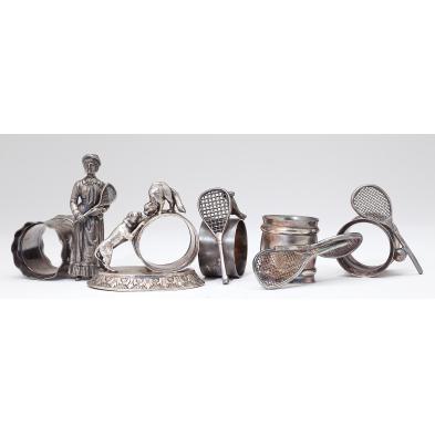 five-victorian-silverplate-figural-napkin-rings