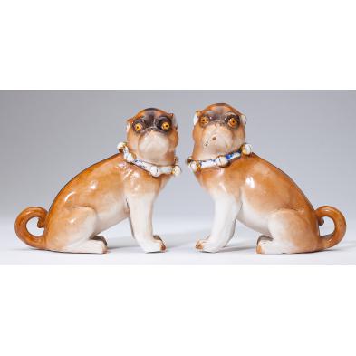 pair-of-continental-porcelain-pugs