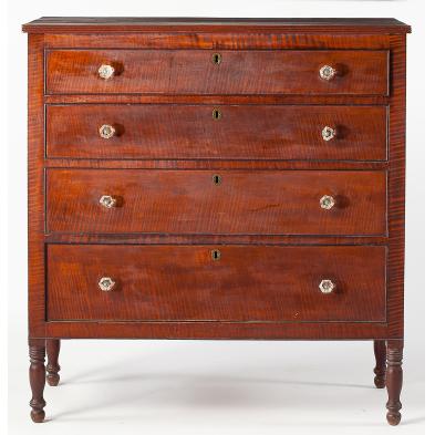 sheraton-tiger-maple-chest-of-drawers