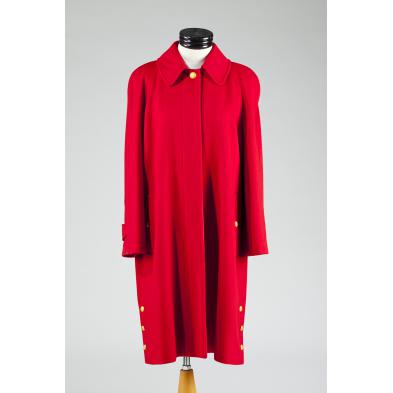 red-cashmere-coat-chanel-boutique-france