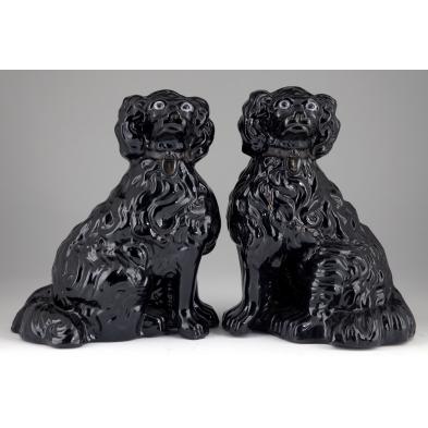 redware-staffordshire-spaniels-with-black-glaze