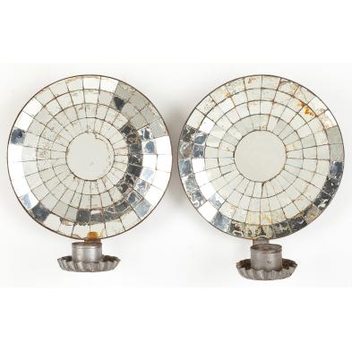 pair-of-antique-mirrored-candle-sconces