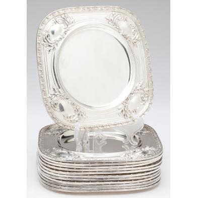 set-of-12-sterling-silver-bread-plates