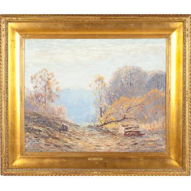 leonard-ochtman-ct-1854-1934-the-wood-lot